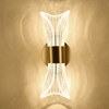 Lampada da parete in acrilico Moderno minimalista Soggiorno Camera da letto Comodino Corridoio Sfondo Applique da parete Illuminazione per interni Lampada da parete