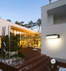 Lampada da parete per esterni a LED da 12 W. Applique da parete a led impermeabile, semplice corridoio, scale, luce da cortile, applique da parete per balcone, super luminosa