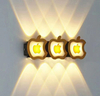 Lampada da parete lunga a Led nera Lampada da parete per soggiorno Camera da letto Lampada da parete da comodino Lampada moderna linea minimalista