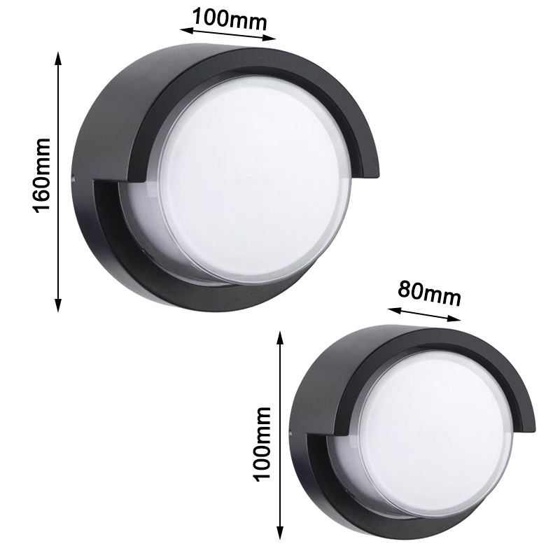 2023 Tuya APP Applique da esterno di alta qualità Wifi Lampada da parete impermeabile che cambia colore tramite Smart App Lamp
