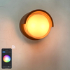 2023 Tuya APP Applique da esterno di alta qualità Wifi Lampada da parete impermeabile che cambia colore tramite Smart App Lamp