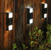 6LED Lampada da parete solare IP65 esterna impermeabile cortile luce giardino villa lampada da parete per esterni lampada da parete