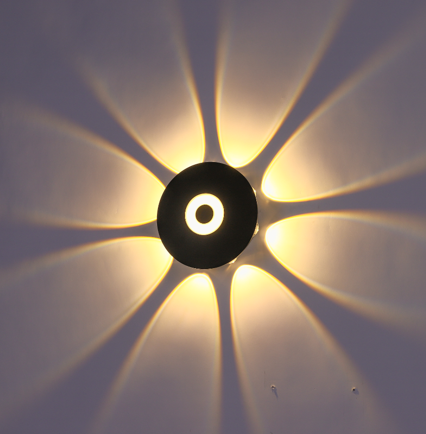New Led Wall Sconce Modern Minimalista Outdoor American Living Room Lampada da parete a Led impermeabile a prova di umidità