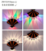 New Style 8W Black Gold Nordic Personalità Lampada da parete Semplice Led Soggiorno Sfondo Lampada da parete rotonda Hotel Minimalista