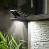 Lampada da parete a LED a doppia faccia impermeabile IP65 di alta qualità Lampada da parete solare moderna per esterni su e giù per la lampada solare da giardino