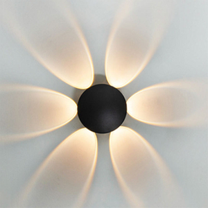 Nuovo applique da parete a led moderno minimalista per esterni americano soggiorno lampada da parete impermeabile a prova di umidità