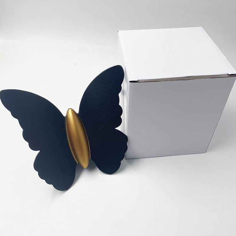 Lampada da parete per esterno a forma di farfalla 6w IP65 impermeabile per luce decorativa da giardino