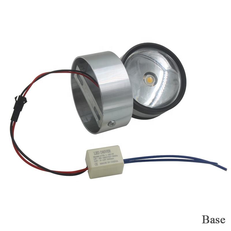 Lampada da parete a LED per interni Decorazione del soggiorno Applique da parete Apparecchio di illuminazione per la casa Lampada per scale a soppalco Alluminio rotondo AC90-260V