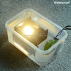 Stile industriale 12W AC85-265V Impermeabile IP65 Fascio regolabile in alluminio Lampada da parete impermeabile per esterni a LED a cubo