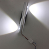 2x3W AC85-265V Rotazione di 360 gradi Lampade da parete a LED Lampade da lettura Lampada da parete Illuminazione a specchio Luce per scale Applique da parete moderna