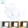 Ultra-sottile Dimmerabile Real Full Power Quadrato LED Lampada da soffitto a LED down light 3W/4W/6W/9W/12W/15W/18W/24W Bianco caldo/freddo
