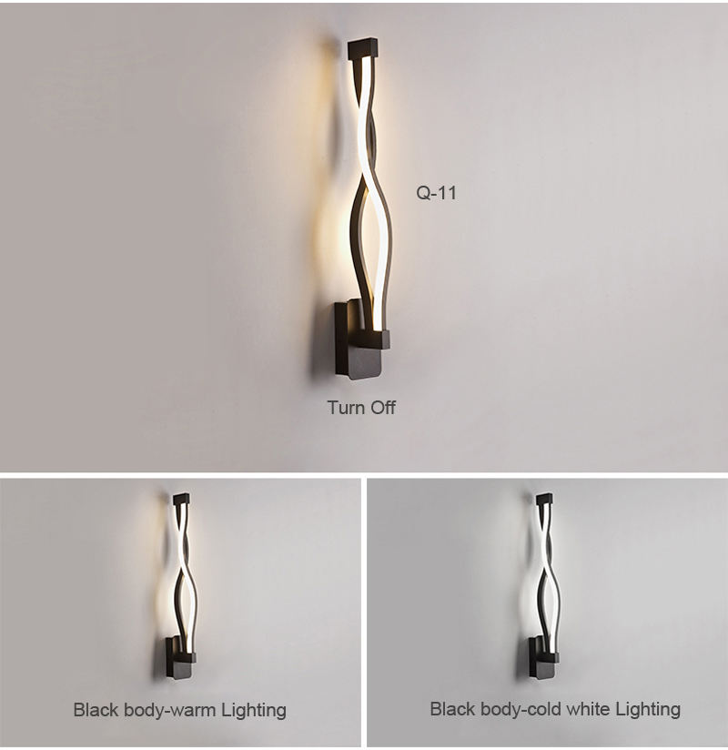 Lampada da parete a LED Fabbrica diretta fornitore a parete montaggio a led hotel leggero per 2.4G telecomando APP 220V illuminazione su e giù notte