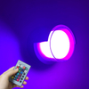 2023 Outdoor Tuya Wifi LED Smart Lampade da parete 10W Cube RGB App Dimmerabile Sconce Giardino impermeabile Alexa Google Home Applique da parete AC85-265V