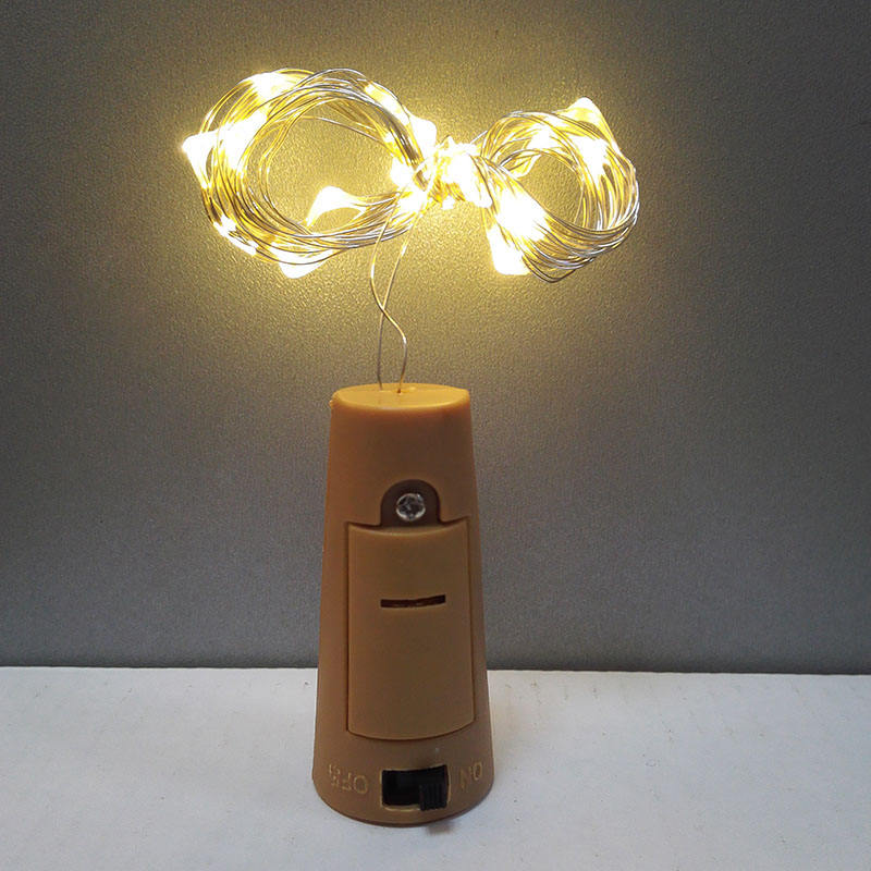 Novità 2M 20leds LED Rame Fata Luce notturna Lampada ghirlanda impermeabile per l'illuminazione della decorazione della festa nuziale di Natale del giardino