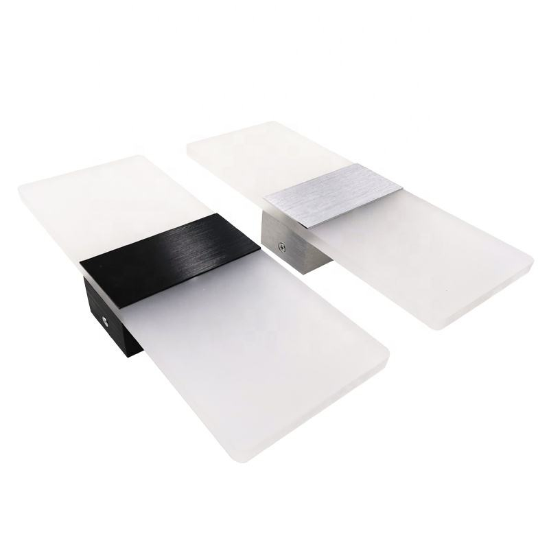 Riparo da parete a led Rifornimento della fabbrica Luce dell'hotel Superficie acrilica montata per interni Bagno Spogliatoio Comodino Negozio di barbiere Decorativo