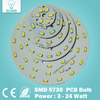 3W 5W 7W 9W 12W 15W 18W 20W 24W 5630/5730 Luminosità SMD Pannello luminoso Pannello lampada a led per PCB a soffitto con LED