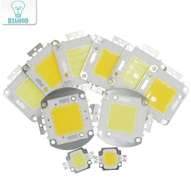 Super 10W 20W 30W 50W 100W LED integrato Lampadina LED ad alta potenza Bianco / bianco caldo EPISTAR COB Chip lampade a led