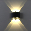 La lampada da parete esterna calda di vendita 4W LED impermeabilizza l'illuminazione del portico del giardino IP65
