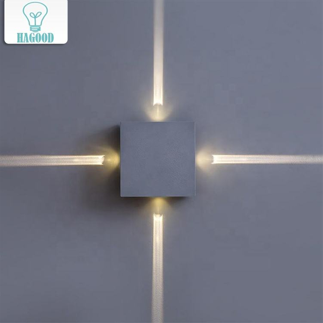 Lampada da parete per interni a LED Lampada da parete per negozio di barbiere in alluminio a parete Lampada da parete per soggiorno Croce di alta qualità con buon prezzo