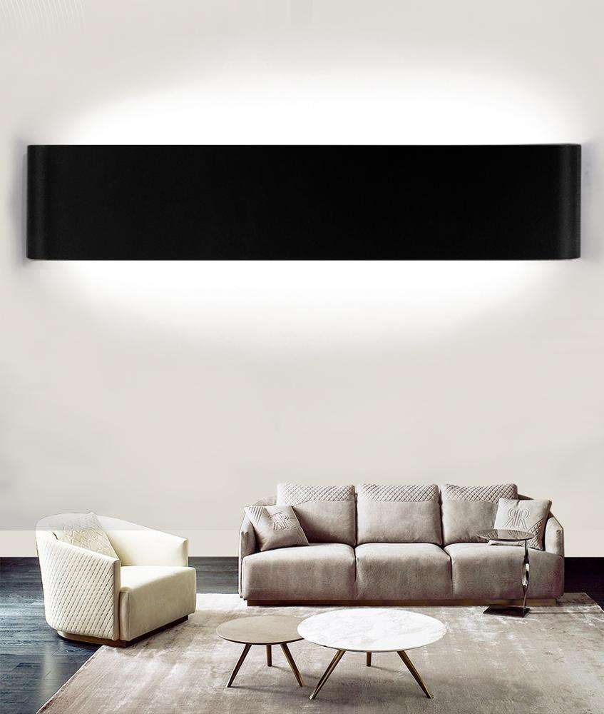 2.4G Moderno e minimalista LED in alluminio lampada da comodino lampada da parete camera da letto specchio da bagno luce corridoio creativo diretto