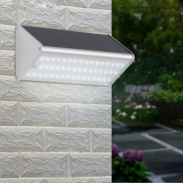 Lampada da parete con sensore di movimento PIR a infrarossi umani a luce solare a LED per applique da parete solari da giardino Pathway Garden