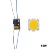 LED COB Lamp Bead 10W-30W Sorgente luminosa Chip Conversione interruttore freddo / caldo con controllo del segmento Adattatore di alimentazione Driver fai da te