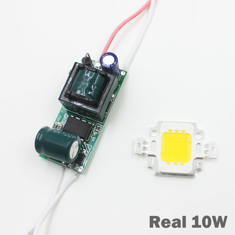 Real Full Watt 10W 20W 30W 50W 100w High Power COB LED chip lampadina con driver LED per proiettore fai da te Spot light Prato