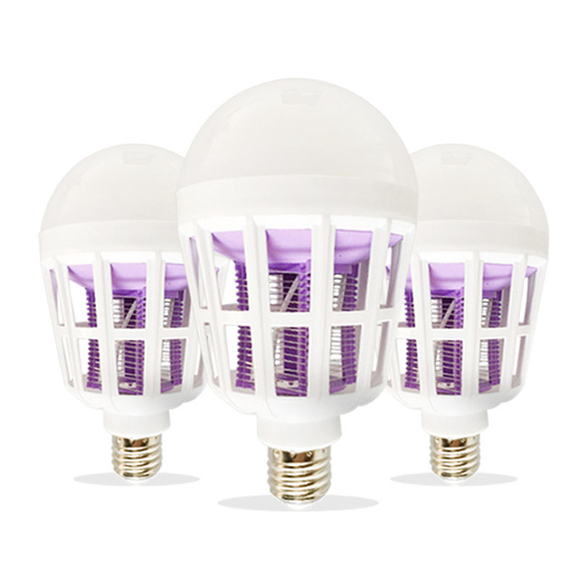 Lampadina E27 15W LED 220V Casa Pratica luce notturna antizanzare Repellente Fly Bug Insetto Killer Trap Night Lamp