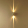Nuova lampada da parete a LED Illuminazione da parete per corridoio impermeabile per esterni 6W Illuminazione per esterni in alluminio