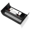 Nuova moderna lampada a LED in alluminio lampada da comodino lampada da parete camera bagno specchio luce Long Wave Black and White Shell