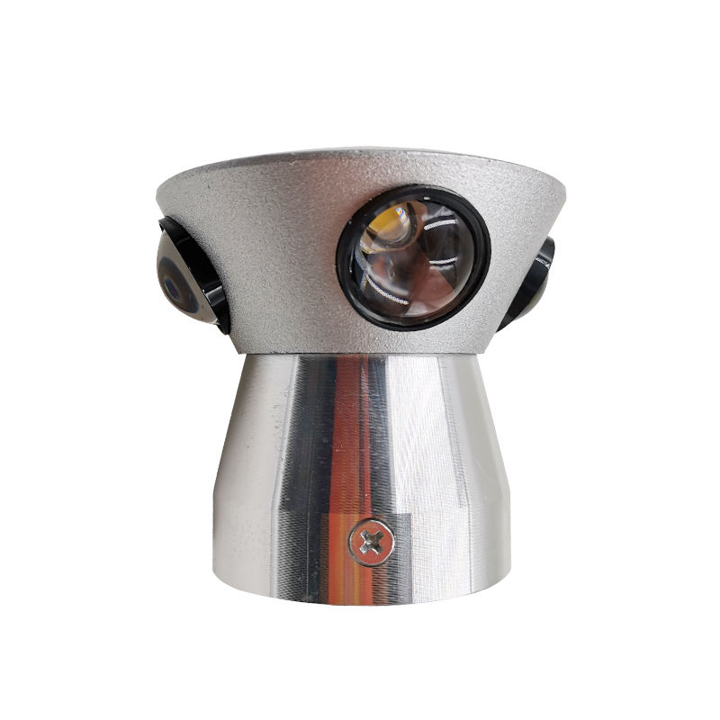 3W 4W 5W LED Applique da parete in alluminio Lampada da comodino rotonda Camera da letto Applique Apparecchio di illuminazione a parete