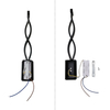 Applique da parete a LED da 21W Art Portico Lampada da decorazione in alluminio 2.4G Tre colori dimmerabili con illuminazione luminosa da comodino controller