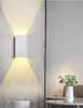 12W ha condotto la luce della parete all'esterno del riparo della parete del LED IP65 luci quadrate impermeabili della paratia del metallo