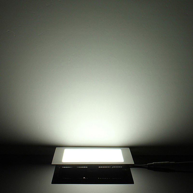 Ultra-sottile Dimmerabile Real Full Power Quadrato LED Lampada da soffitto a LED down light 3W/4W/6W/9W/12W/15W/18W/24W Bianco caldo/freddo
