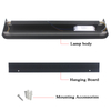 Modem per applique da parete a LED a tre temperature di regolazione dell'oscuramento del controllo wireless 2.4 G Decora il soggiorno dell'appartamento dell'hotel del ristorante 21W