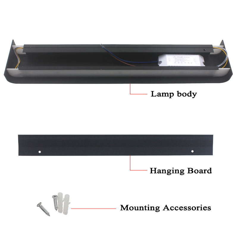 Modem per applique da parete a LED a tre temperature di regolazione dell'oscuramento del controllo wireless 2.4 G Decora il soggiorno dell'appartamento dell'hotel del ristorante 21W