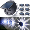 ABS LED Giardino Lampada solare Fiore Colore argento Illuminazione esterna impermeabile ringiovanimento applique da esterno ringiovanimento applique da esterno ringiovanimento applique da esterno