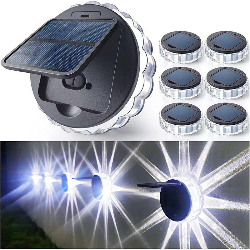 ABS LED Giardino Lampada solare Fiore Colore argento Illuminazione esterna impermeabile ringiovanimento applique da esterno ringiovanimento applique da esterno ringiovanimento applique da esterno