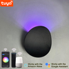 Lampada da parete 9W lampada intelligente lampada da parete per esterni a led applique Tuya controllo app lampada da parete per esterni impermeabile luce regolabile colore regolabile