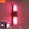 Lampada da parete di controllo APP Tuya da 9W lampada da parete a led per controllo app app luce di controllo app Lampada da parete cintura dorata Lampada da parete intelligente illuminazione esterna