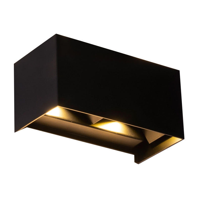 Lampada da parete per esterni impermeabile Lampada da parete lunga a LED IP65 Luce in alluminio Giardino Villa Portico Sconce Light 110V 220V Sconce Apparecchio