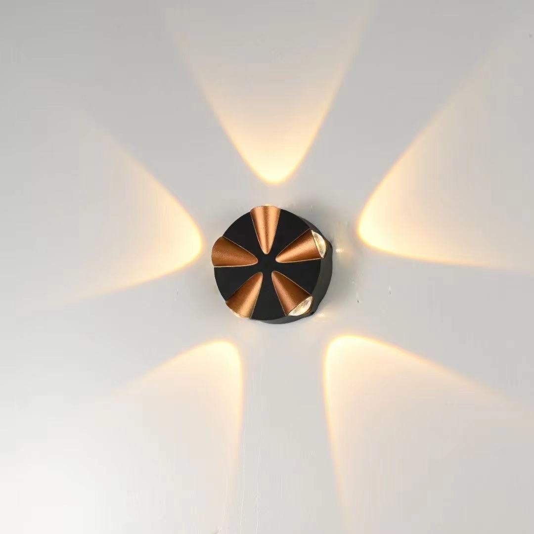 Lampada da parete per esterni impermeabile a prova d'umidità Cortile per esterni Cortile Terrazza Corridoio Scale Corridoio Lampada