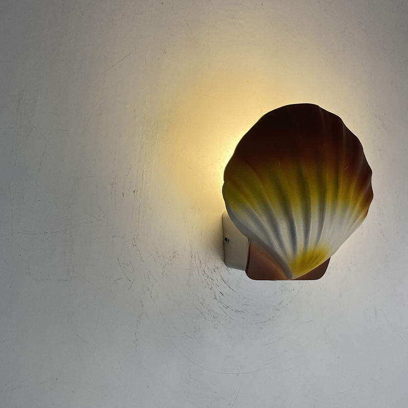 Ins vendita calda di alta qualità Immortal Shell artigianato lampada da comodino per la decorazione della casa del regalo luce notturna decorativa della stanza del capretto