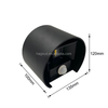Lampada da parete a led impermeabile da 6W con design a semicerchio impermeabile per esterni con lampada a sospensione per applique a prezzo diretto di fabbrica