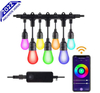 Illuminazione da giardino intelligente 15 m RGB illuminazione da giardino cavo di illuminazione per smart phone controllo vendite dirette del produttore di spine E27