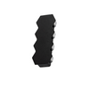 New Black Waterproof 4W 6W 8W Outdoor Wall Sconce Up Down Lights Lampada da parete a forma di diamante montata a parete