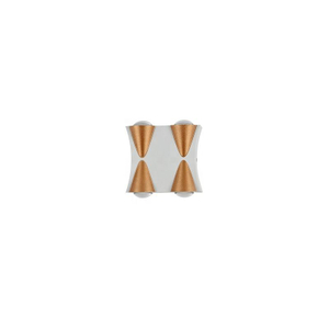 Lampada da parete a LED impermeabile da 6W Lampada da parete per esterni in alluminio per interni Accessori per la decorazione della luce del portico del giardino a LED montati su superficie
