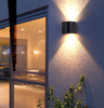 Hagood New Semicerchio Lampada da parete impermeabile Led Applique da parete Illuminazione per esterni Impermeabile IP65 Angolo di illuminazione regolabile