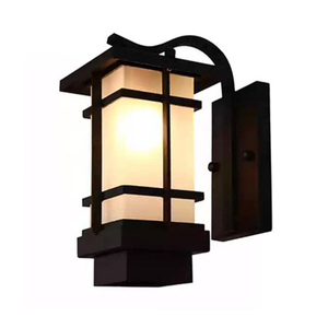 Nuova lampada da parete per esterni cinese semplice e moderna lampada da cortile creativa corridoio lampada da parete per balcone da parete esterna impermeabile manifattura