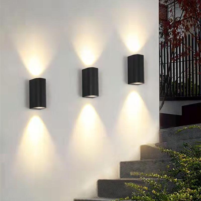 Impermeabile Mount Up And Down Garden Outdoor Light Sconce Large Outdoor Wall Mounted Led